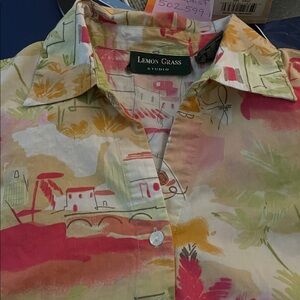 Lemon Grass Studio Women's Multicolor Blouse